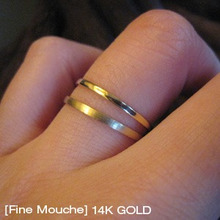 [Fine Mouche] Thin Ring_Flat