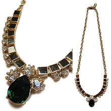 Costume Green Necklace