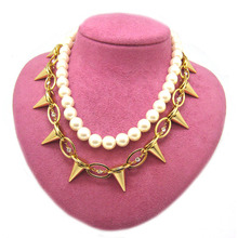 Mimic Pearl Necklace