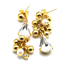 Gold Tassel Small Earring