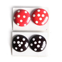 [HeCollection] White dots Earring