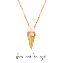 30%SALE[gem and the cast] Waffle Cone Double Scoop 