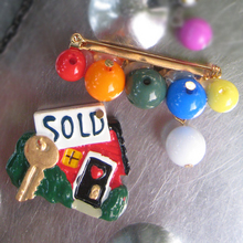 Sold House Brooch